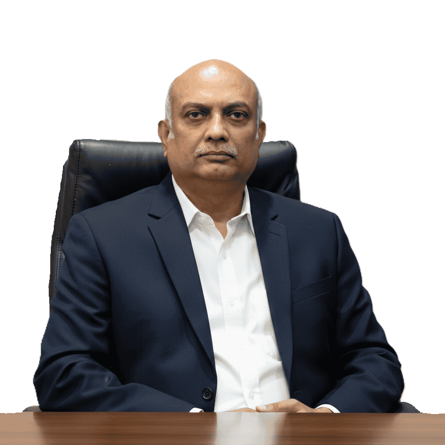 Dr. Mahesh S Gandhi, Chairman of Mathrushree Multi-Speciality Hospital, providing visionary leadership in healthcare and education.